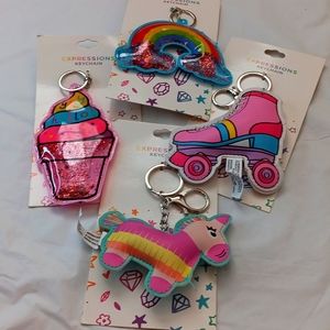 Kids Keychains Set of 4